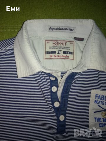 Продавам оригинална блузка с яка ESPRIT, снимка 6 - Тениски - 23068682
