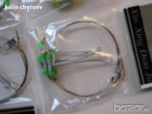 метална линия с 5 уши, снимка 2 - Въдици - 8458836