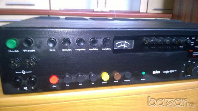 braun regie 450 ch-stereo receiver-нов внос швеицария, снимка 7 - Ресийвъри, усилватели, смесителни пултове - 9611945