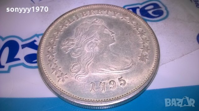 1795 usa dollar-4.5см-ретро колекция-внос швеицария, снимка 1 - Колекции - 23540633