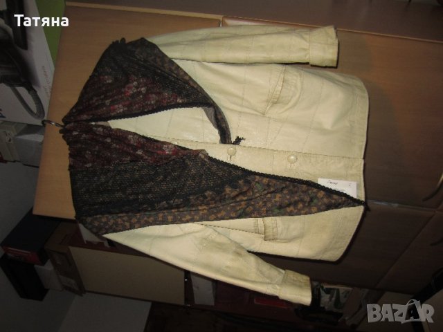 кожено яке, снимка 2 - Якета - 22123143