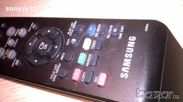 Samsung tv/dvd/hdd-remote-внос швеицария, снимка 2 - Ресийвъри, усилватели, смесителни пултове - 14950436