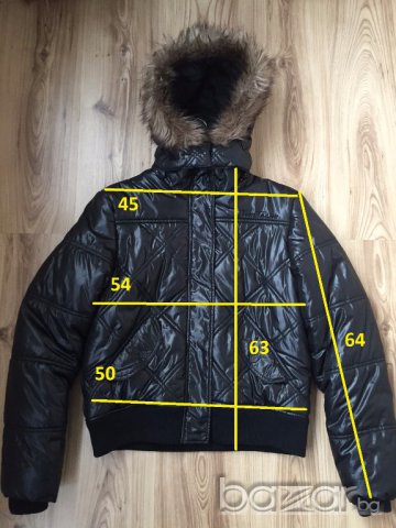 Детско яке ТОM TAILOR оригинал, XL  170/176см, мн.дебело и топло, с вата, черно, лъскаво, като ново, снимка 9 - Детски якета и елеци - 12955003