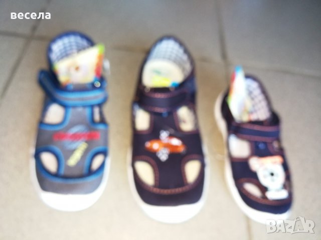 Обувки от текстил, пантофи за детска градина, полски, памучни, дишащи, снимка 5 - Бебешки обувки - 22182634