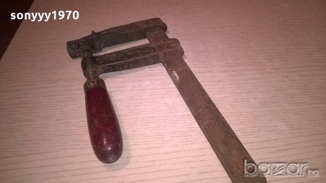 стяга-метална немска-26х14см-внос швеицария, снимка 3 - Стяги - 18769191