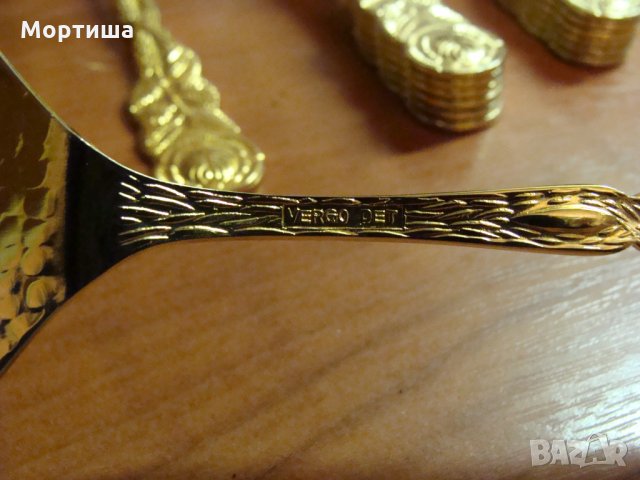  gold vergoldet  Baccara Rose  позлатени прибори намалени, снимка 6 - Прибори за хранене, готвене и сервиране - 23661899