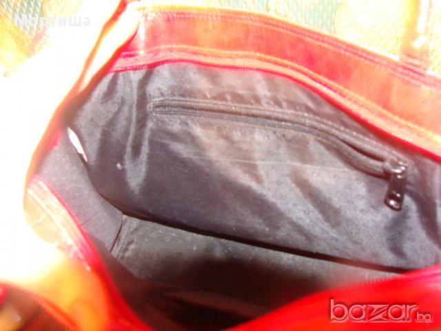  РАЗПРОДАЖБА Винтидж чанта естествена кожа ръчна изработка , снимка 4 - Чанти - 17130665