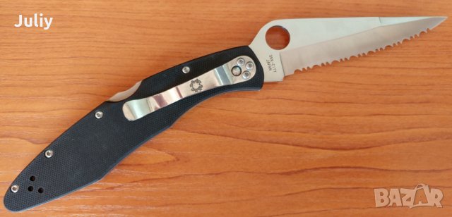 Сгъваем нож Spyderco Police 4 , снимка 10 - Ножове - 17992564