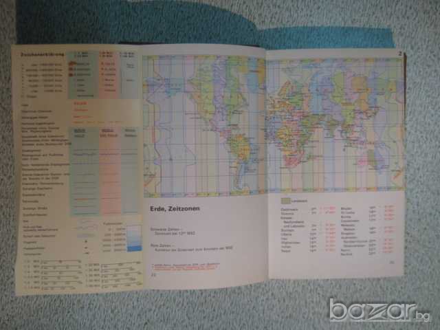 Haack Kleiner Atlas - Die Erde - 430 стр., снимка 4 - Ученически пособия, канцеларски материали - 8020276