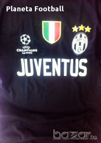 Черна фен тениска на Ювентус с Ваше име и номер! Juventus!, снимка 3 - Спортни дрехи, екипи - 11521902