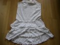 Нова бяла рокля за 158см., снимка 3