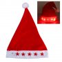602 Коледна шапка със светещи звездички светеща парти шапка 37см, снимка 7