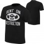WWE! УНИКАЛНА Fitness тениска MARK HENRY BENT ON DESTRUCTION! Поръчай с твоя снимка!, снимка 1 - Тениски - 11251076