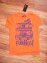 тениска в оранж на George Fun Bus-5/6г. -размер-110-116, снимка 4