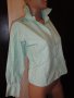 Светлозелена карирана дамска риза, блуза с дълъг ръкав, ръкави, дамски топ, жилетка, снимка 2