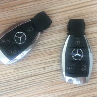 Кожен калъф, кейс ключодържател за автомобилен ключ Mercedes-Benz W203 W204 W205 W211 W212  CLK C180, снимка 14 - Аксесоари и консумативи - 20708741