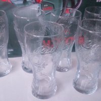 Продавам комплект 6 бр. коледни чаши Coca-Cola Snow Flake (Снежинка), снимка 5 - Чаши - 26099779