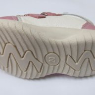 Спортни обувки естествена кожа Чипо бяло/розово, снимка 4 - Детски маратонки - 17523249