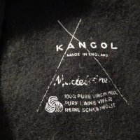 мъжка шапка,  арт шапка KANGOL -  U.K. от кралят на шапките KANGOL английска марка от 1920 г., снимка 3 - Шапки - 23831282