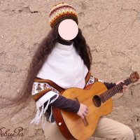 Плетена шапка ,,Горска песен" - индианска мандала техника, снимка 4 - Шапки - 24605487