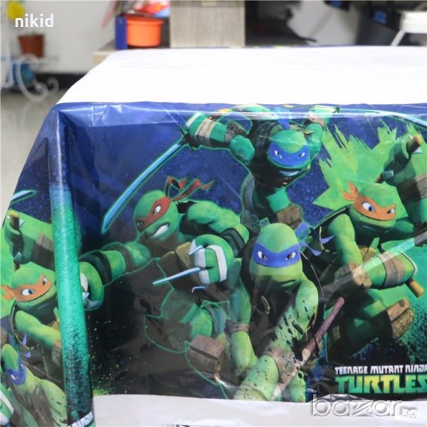 Костенурките Нинджа DONATELLO найлонова покривка за парти рожден ден, снимка 1