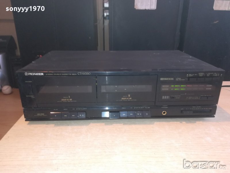 pioneer ct-w330 stereo deck-внос швеицария, снимка 1