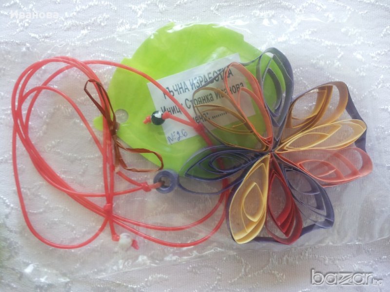 Ръчна изработка на бижута от хартия и квилинг  0.50лв, снимка 1