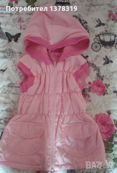 Детска грейка в розово размер 116см., снимка 1