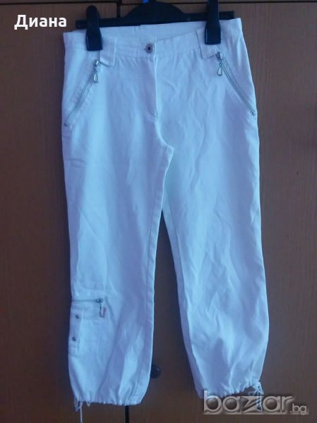 Дамски бял панталон JUNONA, размер S, снимка 1