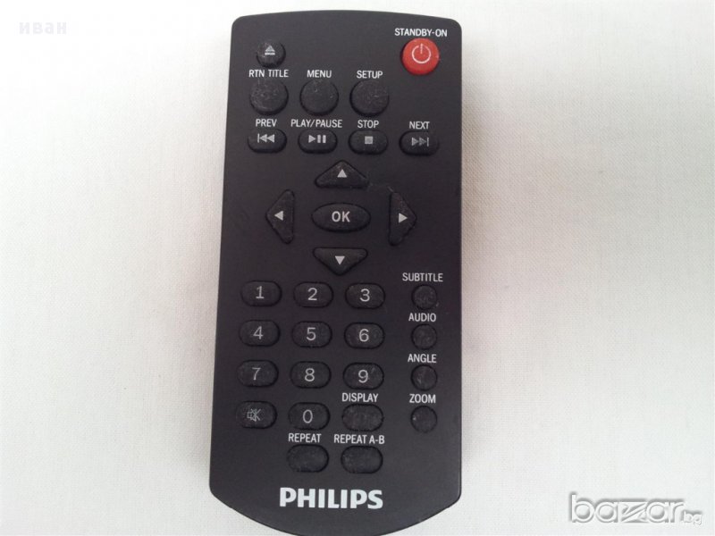 PHILIPS DVD PLAYER - дистанционно управление, снимка 1