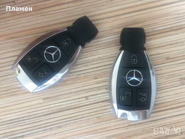 Кожен калъф, кейс ключодържател за автомобилен ключ Mercedes-Benz W203 W204 W205 W211 W212  CLK C180, снимка 14 - Аксесоари и консумативи - 20708741