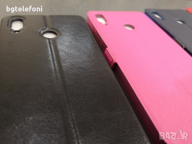 Huawei Honor 8x калъф тип тефтер със силиконово легло, снимка 3 - Калъфи, кейсове - 23426378