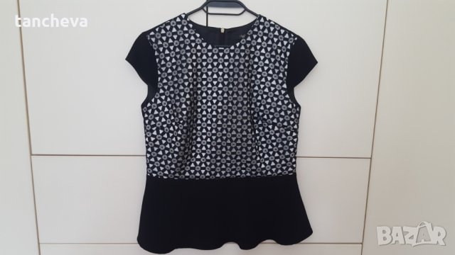 Блуза с къс ръкав - 38(М), снимка 2 - Тениски - 23214132