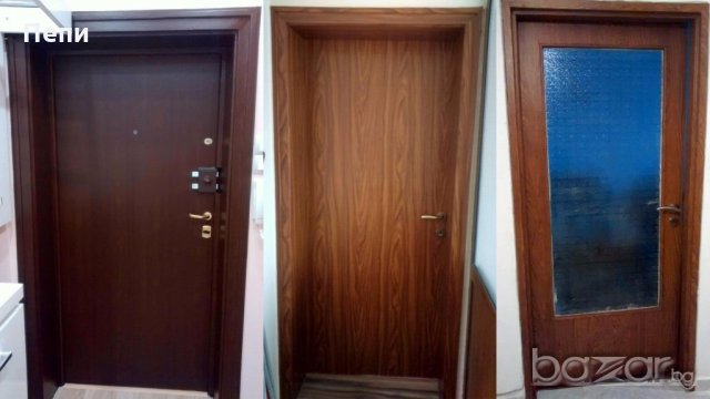 Облепване с фолио на врати и мебели, снимка 4 - Интериорни врати - 17352719