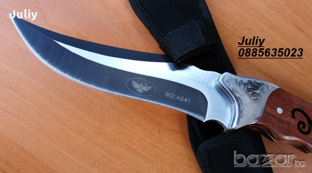 Ловен нож с фиксирано острие Columbia A041, снимка 12 - Ножове - 10280263
