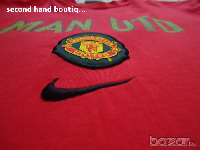 Nike Man Utd тениска футболна с къс ръкав, снимка 3 - Тениски - 11186005