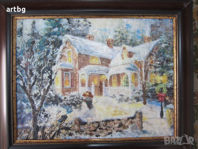 Автентична картина "Приказка", снимка 2 - Картини - 24706722