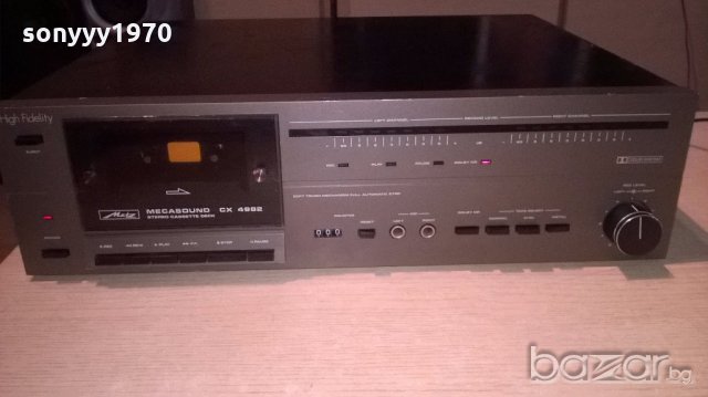 metz mecasound cx4982 high fidelity deck-внос швеицария, снимка 2 - Ресийвъри, усилватели, смесителни пултове - 18557031