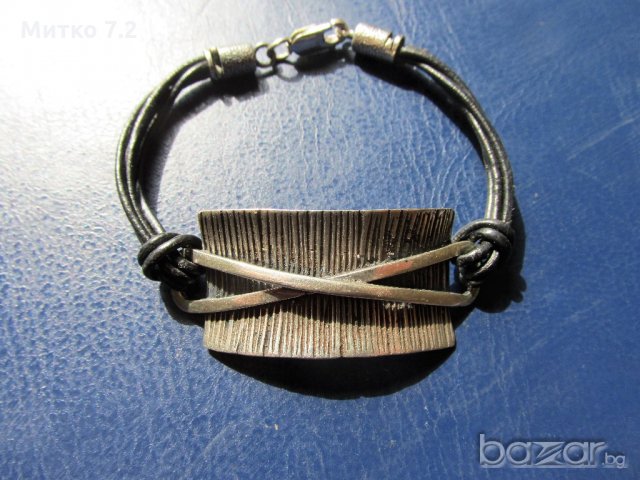 дамска сребърна гривна - 3, снимка 2 - Гривни - 19501165