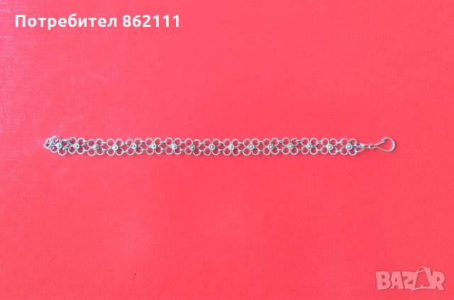 Сребърна брошка, сребърна гривна, снимка 5 - Бижутерийни комплекти - 14803318