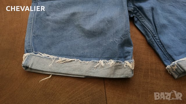 H i M размер 32 Мъжки дънкови къси панталони 16-23, снимка 6 - Къси панталони - 24978120