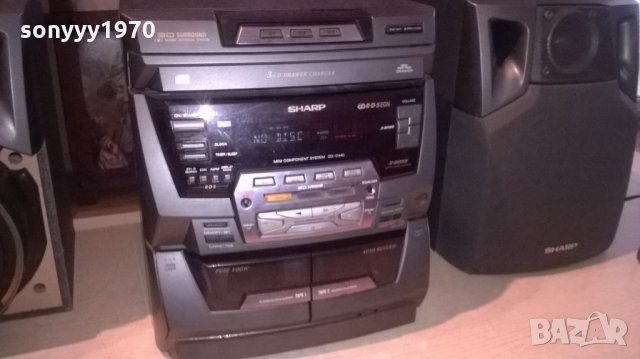 sharp-комплект с тонколони-внос швеицария, снимка 9 - Ресийвъри, усилватели, смесителни пултове - 23540557