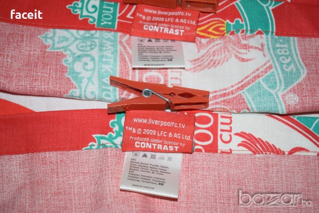 Liverpool - Уникални 100% оригинални фенски пердета / Ливърпул, снимка 8 - Фен артикули - 21039141