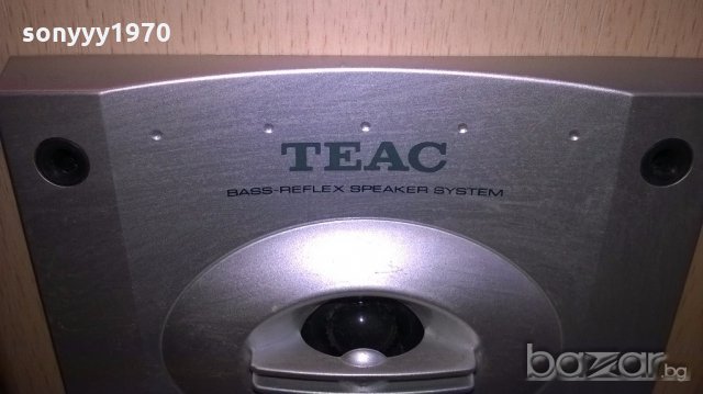 teac-2х50w/6ohm-2бр тонколони-28х26х17см-внос швеицария, снимка 12 - Тонколони - 18345544