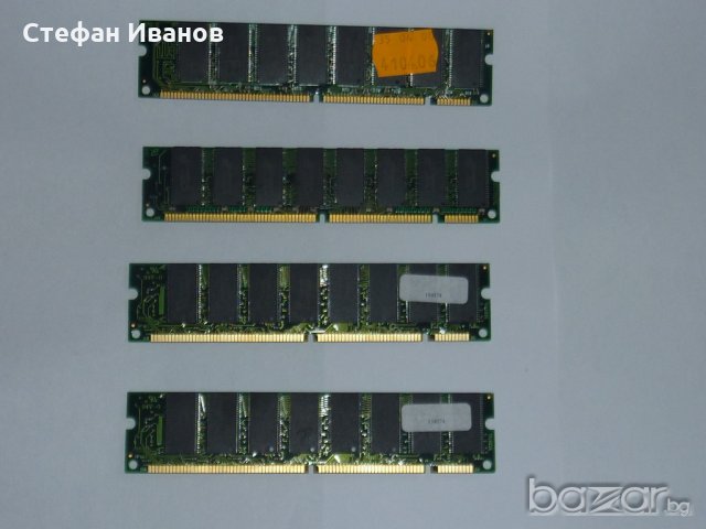 Рам памет sdram 512mb - 4 x 128mb., снимка 5 - RAM памет - 20270081