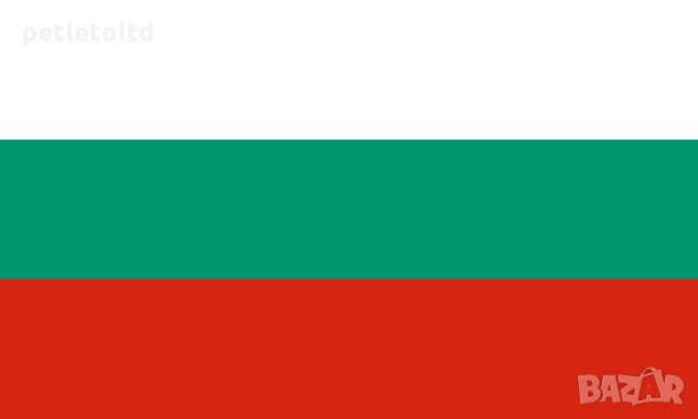 Българско Национално Знаме с размер 90 СМ Х 150 СМ