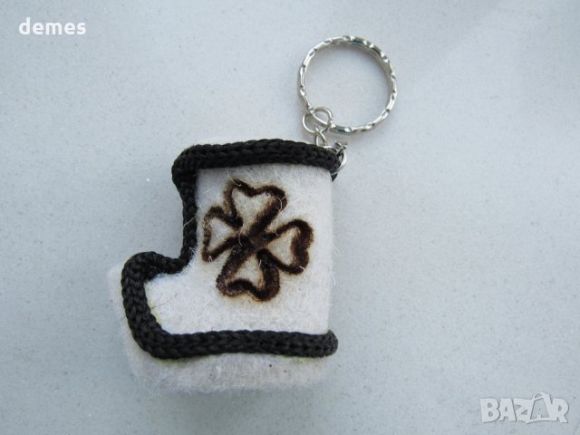 Ключодържател от филц - ботуш от Монголия, снимка 6 - Други - 23508972