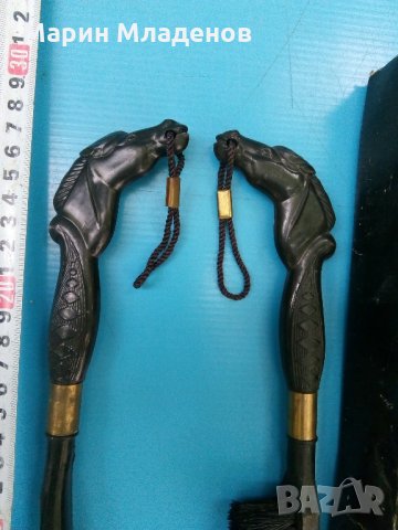 Стар комплект обувалка и четка за дрехи, снимка 2 - Други ценни предмети - 22254446