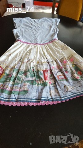 Красива рокля "Moonson"'-10-11г. -35 лева, снимка 3 - Детски рокли и поли - 22186198