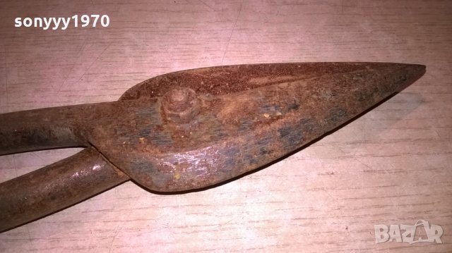 АНТИКА-ножица за ламарина-33см-стара истинска, снимка 5 - Други инструменти - 23681477